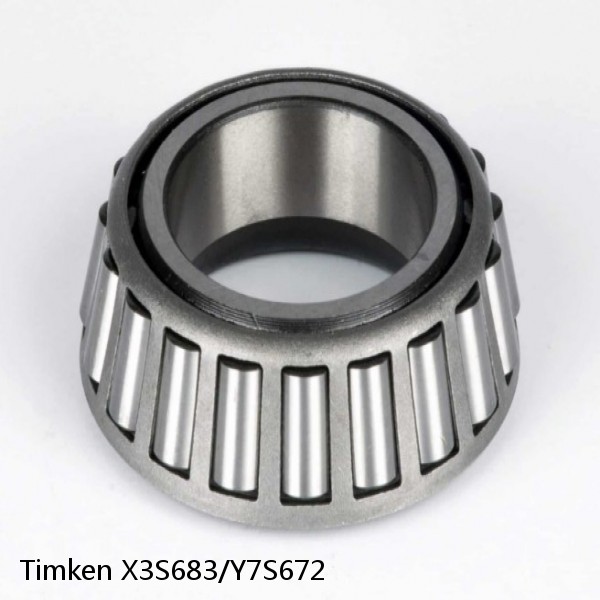 X3S683/Y7S672 Timken Tapered Roller Bearings