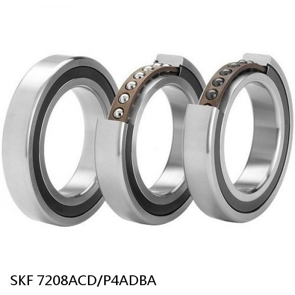 7208ACD/P4ADBA SKF Super Precision,Super Precision Bearings,Super Precision Angular Contact,7200 Series,25 Degree Contact Angle